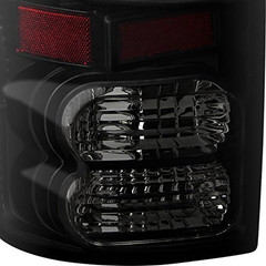 – Fits 2007-2013 Toyota Tundra Pickup Truck Black Headlights + Blk LED Tail Lamp