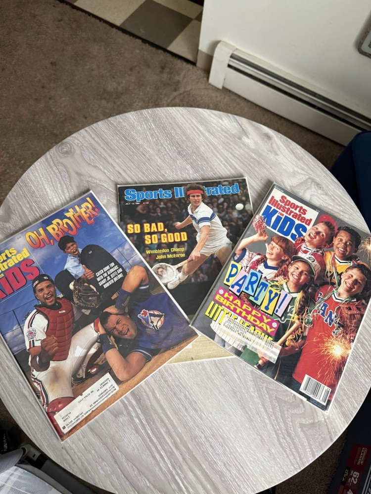 SEALED Sports Illustrated Magazines 1981, 1989, 1992 Issues