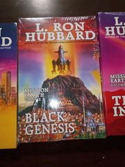 L. Ron Hubbard Mission Earth Vol 1-3 Paperback Set Shrink-Wrapped