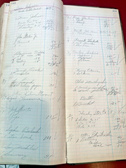 Old Vintage Store Ledger July 1941 Pennsylvania Coal town