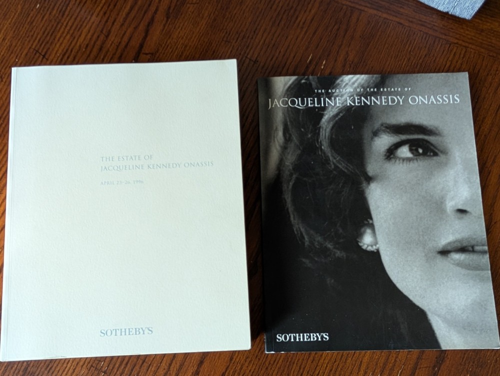 Sotheby’s Estate of Jacqueline Kennedy Onassis 1996 Catalog & Commemorative Book