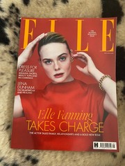 Elle Magazine Elle Fanning, Lena Dunham, Emma Grede, Kenya Hunt, Style, May 2026