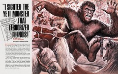 MEN’S ADVENTURE QUARTERLY #14, the BIGFOOT ISSUE.