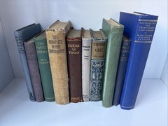 Collection of Old Books for Decoration 30cm shelf space Max Height 24cm