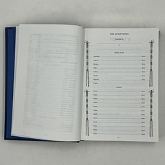 Vintage THE SCRIPTURES Institute For Scripture Research Hardcover 2000 Blue