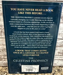 Celestine Prophecy, First Edition HC 1994, James Redfield. Warner Books