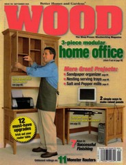 WOOD Magazine ~ 6 Issues of 2005 + June 1989 ~ 784 Pages! ~ Excellent Condition