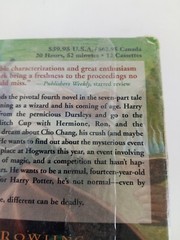 Harry Potter Ser.: Harry Potter & the Goblet of Fire by J. K. Rowling 12 tapes