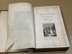 John Ireland WILLIAM HOGARTH, ILLUSTRATED Vols I & II, Boydell 1791 first editio