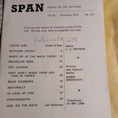 Span Vintage Magazines Non Full Nudity issues number 232