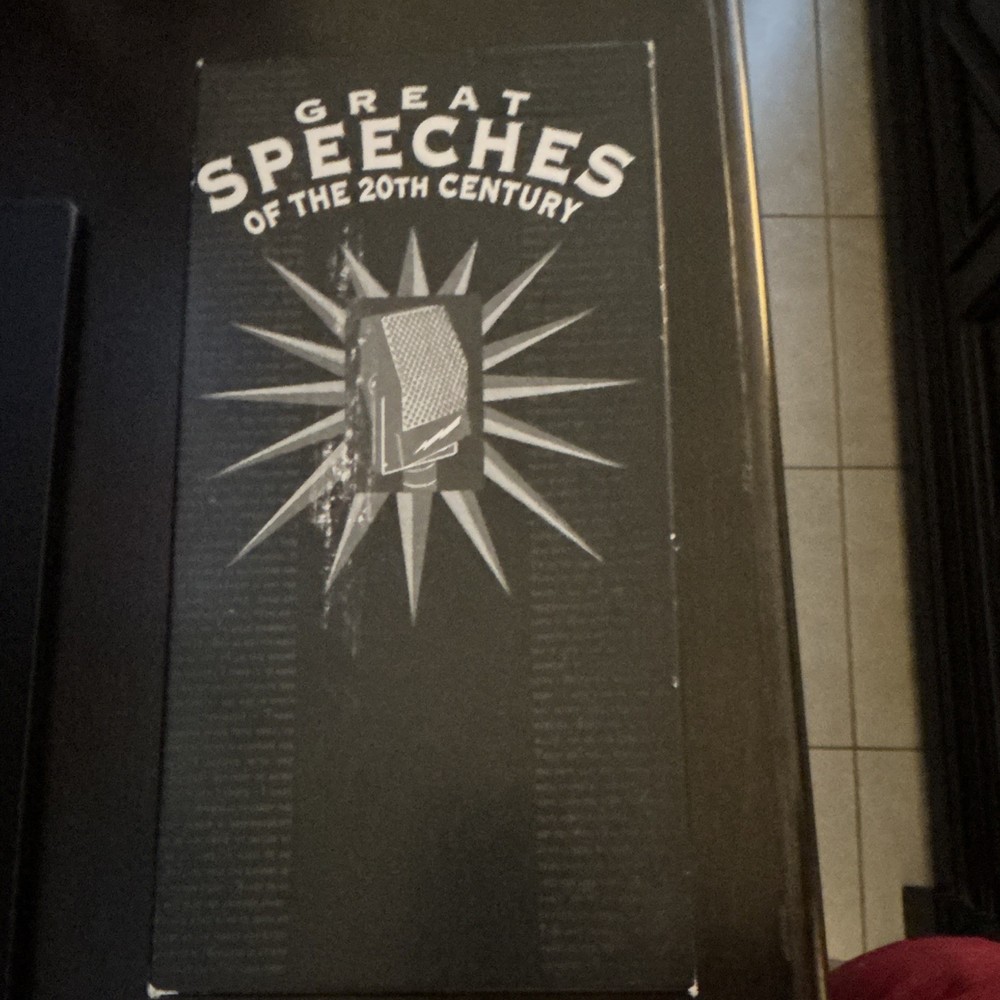 TOPICS Entertainment Great Speeches of the 20th Century Audio CD Box Set Vol 2-3