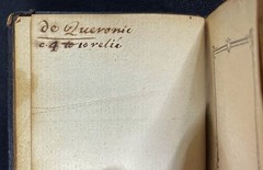 1758 MINIATURE BOOK Antique M TULLII CICERONIS CATO MAJOR Leather Binding CICERO