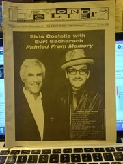 BEYOND BELIEF MAGAZINE w ELVIS COSTELLO an BURT BACARACH on cvr. October 1998!