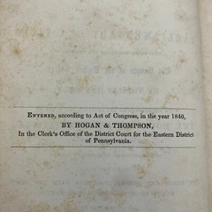 Thomas Jefferson’s Manual Parliamentary Practice Antique 1848 Hogan & Thompson