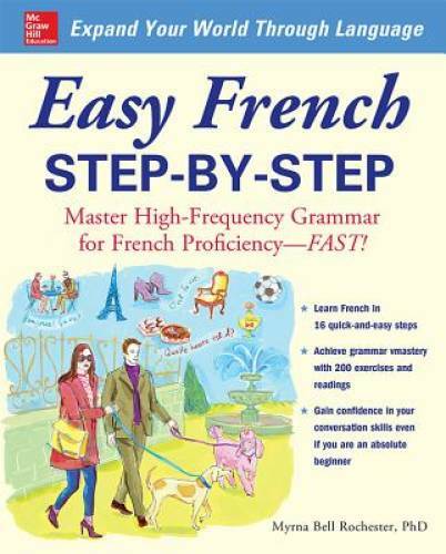 Easy French Step-by-Step (NTC Foreign Language) – Paperback – GOOD