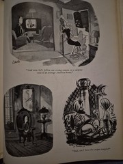 The New Yorker 1950-1955 Album Hardcover 1955 1st Edition Vintage Cartoon Book