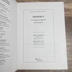 Property A Contemporary Approach 5th Sprankling Coletta West Academic 2021