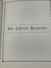 the avent keepsake paperback book 168 pages English red READ