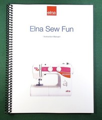 Elna Sew Fun Instruction Manual: 30 Pages & Protective Covers!
