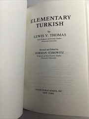 Lewis Thomas Elementary Turkish (Paperback) Dover Language Guides