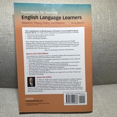 Foundations for Teaching English Language Learners: Research, Policy,