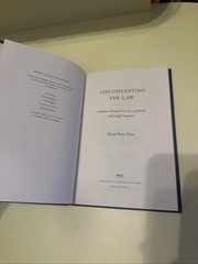 2024 FIRST EDITION CIRCUMVENTING THE LAW ELANA STEIN HAIN HC COLLECTIBLE BOOK JJ