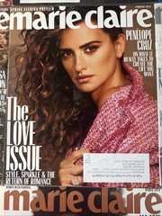 Marie Claire Magazine 2019 Lot Of 7 March-July Penelope Cruz Thandie Newton More