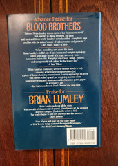 Blood Brothers Brian Lumley 1st Edition 1st Printing 1992 F/F HC DJ NECROSCOPE