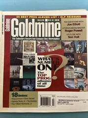 LOT OF 8 GOLDMINE MAGAZINES. JAN-APRIL 2007. BIWEEKLY MAGAZINE COVERING MUSIC