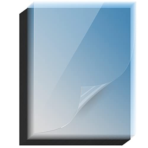 120 Pack Binding Covers and Backs Set, 8.5×11 Inches, binding covers & backs