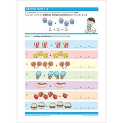 School Zone Addition & Subtraction Workbook Ages 6 to 8, 1st & 2nd Grade Math