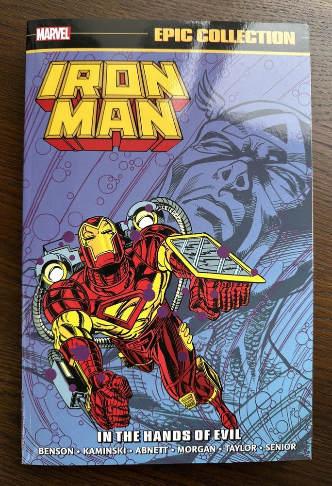 MARVEL IRON MAN EPIC COLLECTION – IN THE HANDS OF EVIL (496 Pages) New