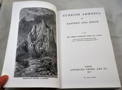 TURKISH ARMENIA AND EASTERN ASIA MINOR by Henry F. Tozer