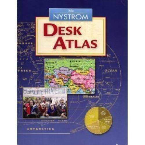The Nystrom Desk Atlas – Paperback By NYSTROM – GOOD