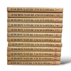Audubon Nature Encyclopedia Complete Set of 12 1971 VOL 1-12 Vintage Books Art