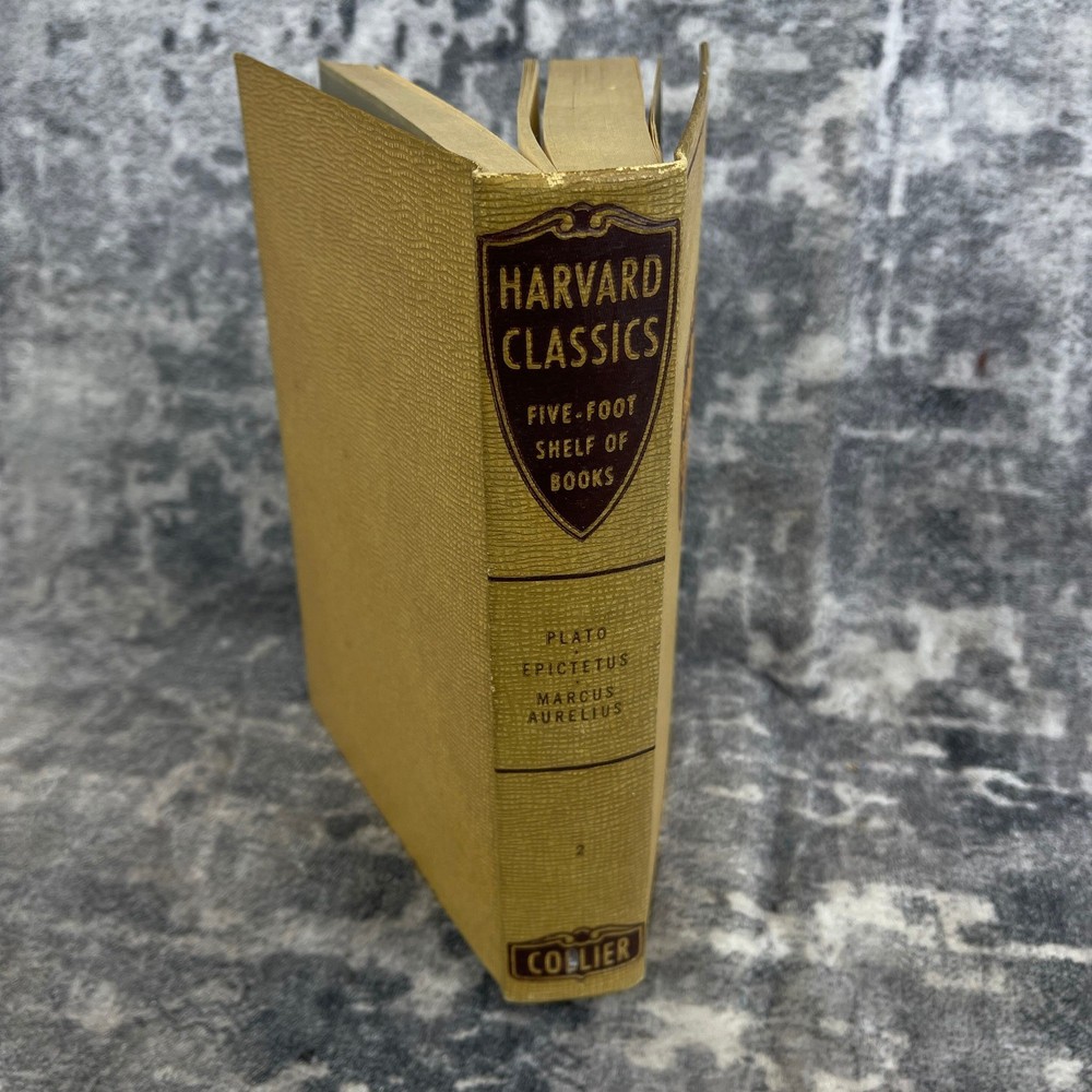 Harvard Classics Vol 2 Plato Epictetus Marcus Aurelius Collier Scholarcore