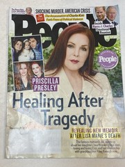People Magazine 9 29 2025 Priscilla Presley Lisa Marie Clea Shearer Charlie Kirk