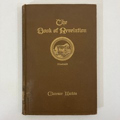 Book of Revelation Clarence Larkin 5th Edition Antique 1919 Ex-Library Hardcover