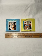 Vintage Lot Of 2 Lollipop Library Illustrated Mini Paper Books USA Made