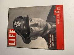 Life Magazine Lot of 8; 1942-44: Admiral Nimitz, B-29’s, Infantry, Chinese +
