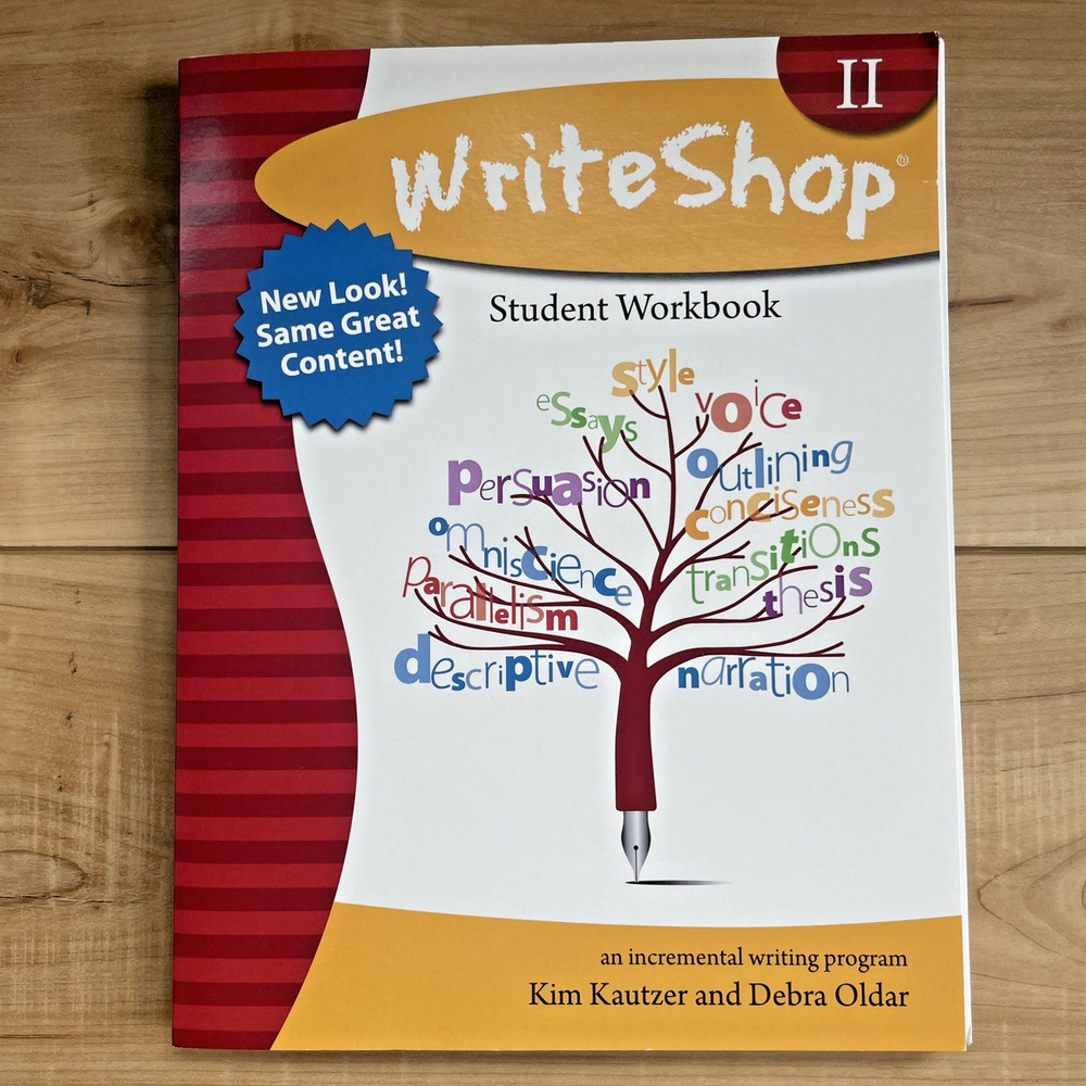 WriteShop II, Student Workbook 2, Kautzer and Oldar – NEW