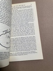 The Ego and the ID Sigmund Freud 1962 Norton Library Pb Edition VTG Paperback