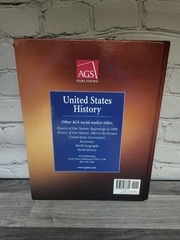 AGS Publishing United States History Student Workbook Teachers Hardcover Ed Set