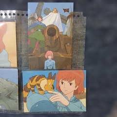 Studio Ghibli Nausicaä of the Valley of the Wind 1984 Anime Postcard Set Bonus