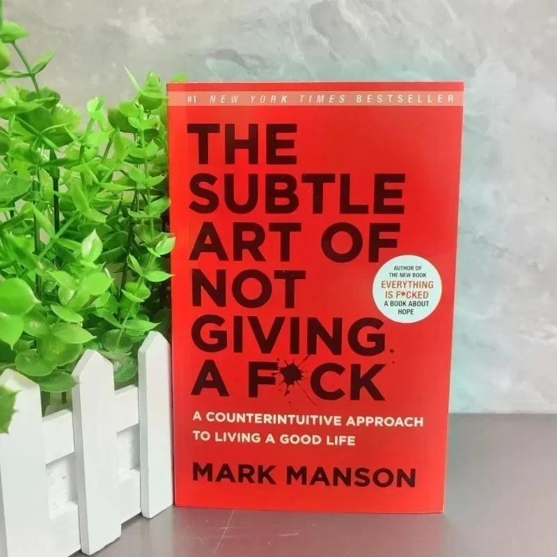 New “The Subtle Art Of Not Giving A F Mark Manson ” Stress Relief Book