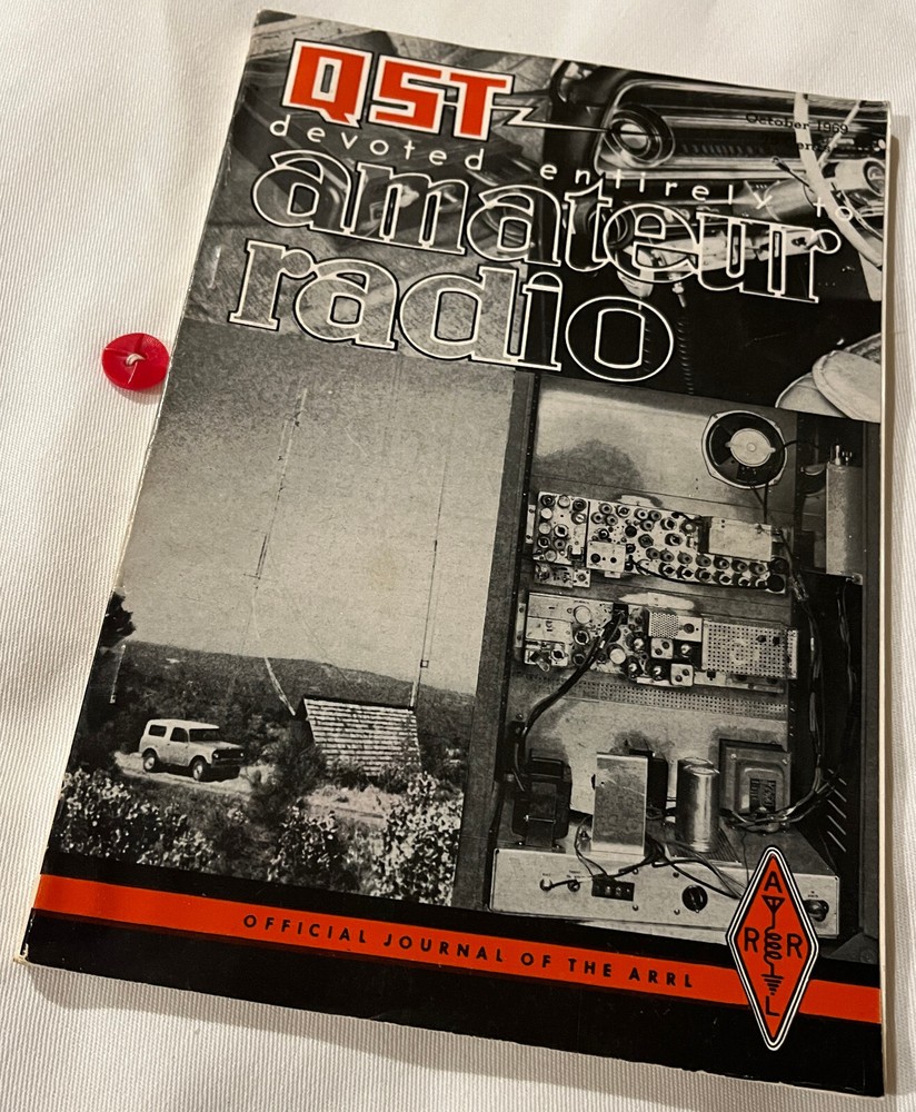 QST October 1969 – Magazine devoted entirely to Amateur Radio, 176 Pages