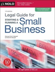 Legal Guide for Starting and Running a Small Business Paperback
