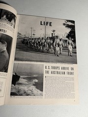 Life Magazine Lot of 8; 1942-44: Admiral Nimitz, B-29’s, Infantry, Chinese +