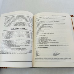 1990 American Vegetarian Cookbook Fit For Life Marilyn Diamond 422 pgs Hardcover