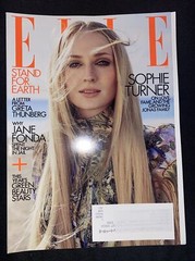 ELLE Magazine With GOT’s SOPHIE TURNER Cover; April 2020 174 pages FREE SHIPPING